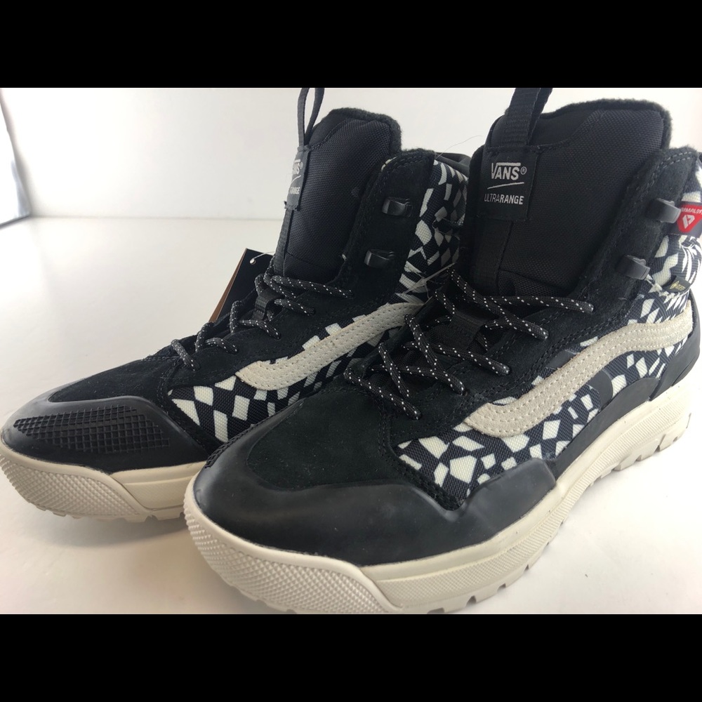 Vans Ultrarange EXO HI Gore-Tex MTE-2 Shoes - Black / Check Men's Size 9